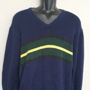 Men's long sleeve Polo sweater